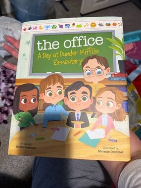 🦋🐣The Office: A Day at Dunder Mifflin Elementary — Green Kids’ Picture Book